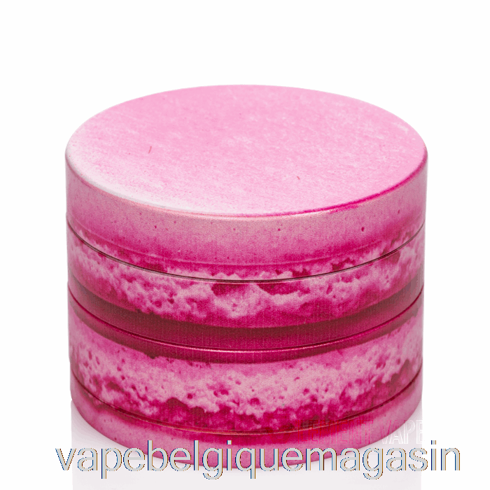 Vape Shop Bruxelles V Syndicate 2,5 Pouces 4 Pièces Broyeur à Dîner Macaron à La Framboise